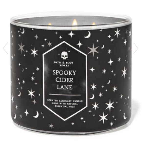Limited Edition- Spooky Cider Lane Skull Candle - Picture 4 of 4